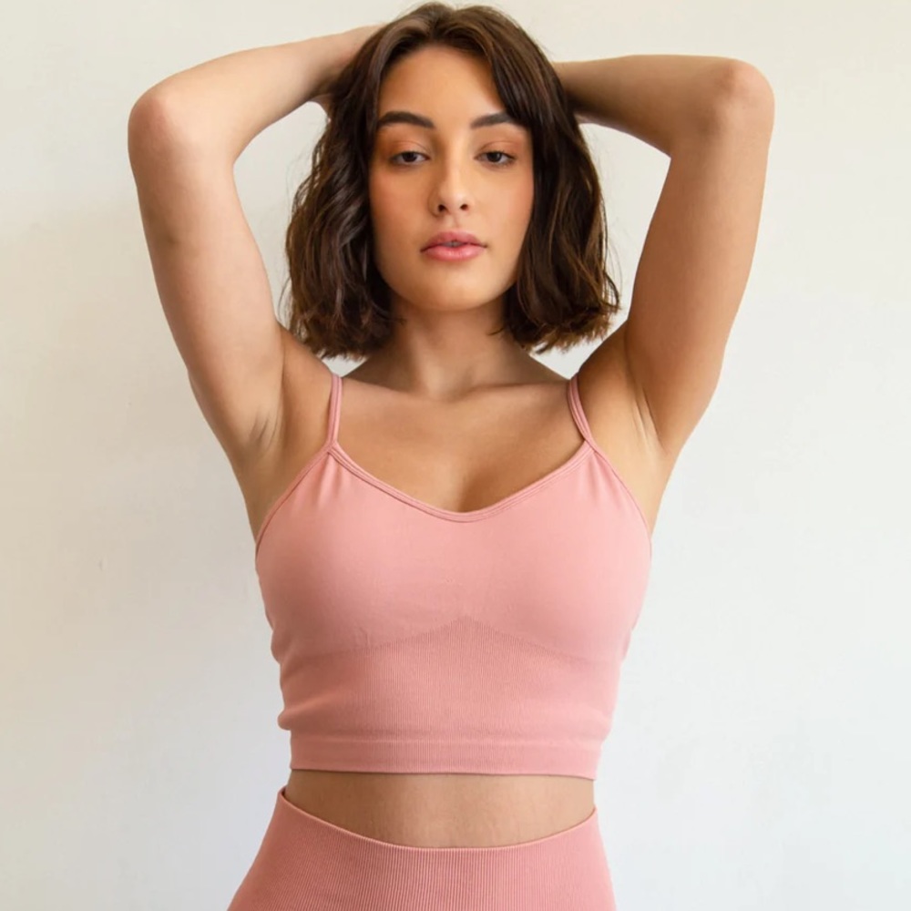 Aleur low back Sports Bra tank top S